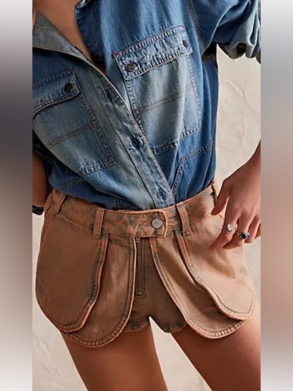 Free People Prince Street Denim Shorts!!! NWT!!! Size 25. $148 Retail!!!